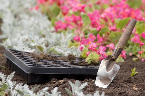 Protected Landscaping Colindale payment area with security compliance features